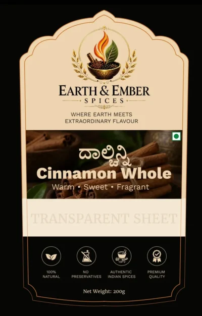 EARTH & EMBER SPICES – CINNAMON WHOLE