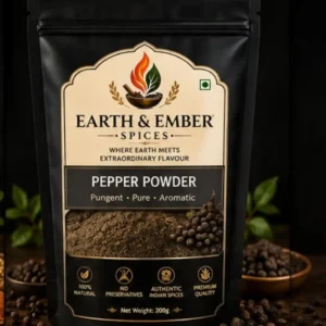 Earth & Ember Spices – Black Pepper Powder